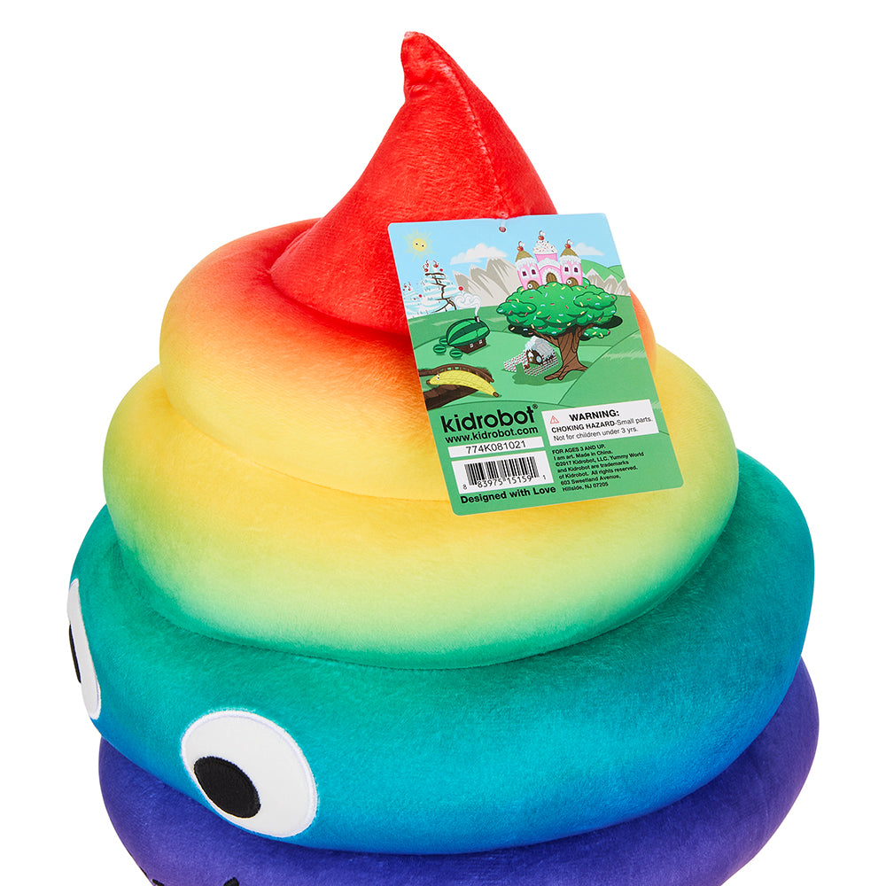 Yummy World Rainbow Soft Serve Sally Ice Cream Cone Plush