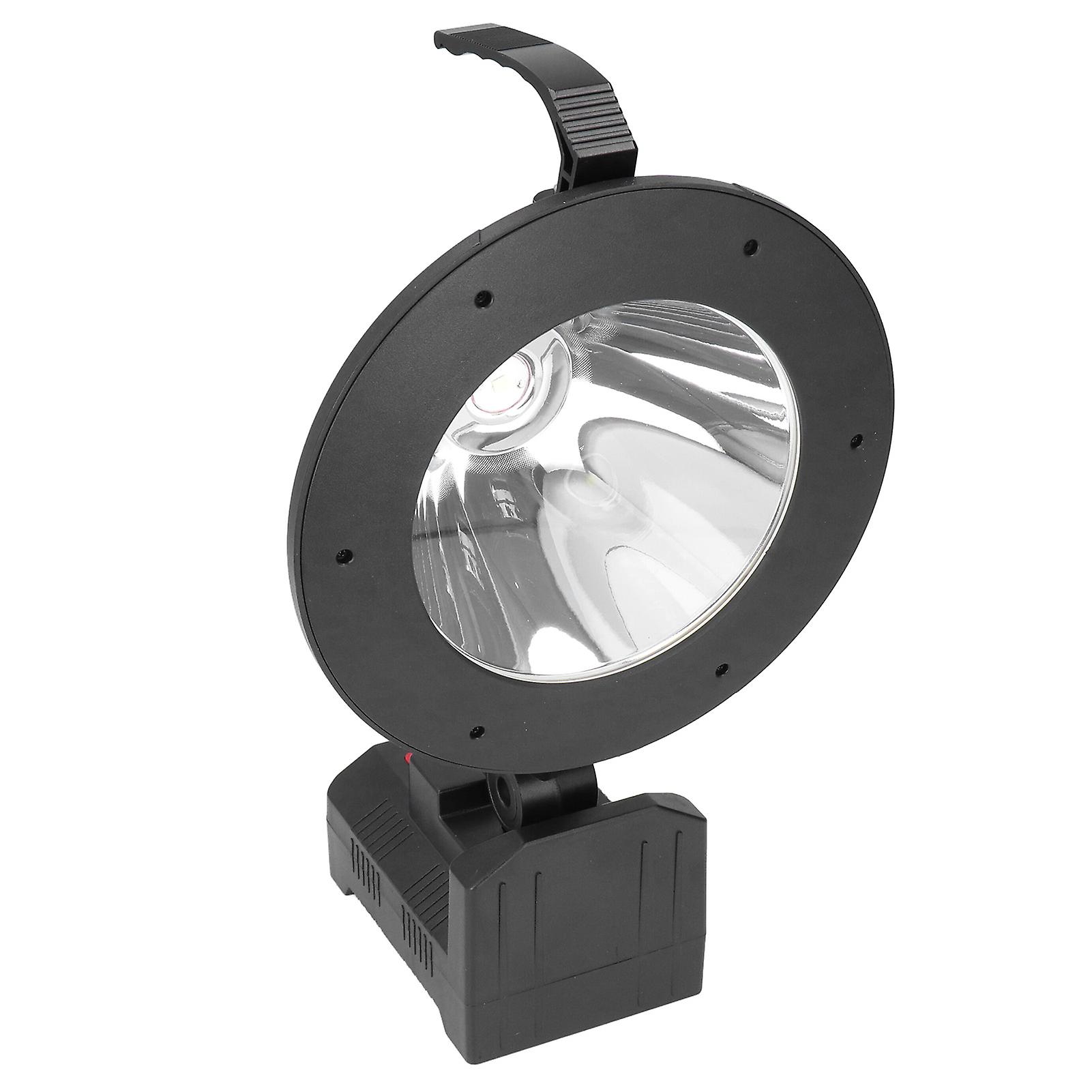 Searchlight 120° Angle Adjustment USB Smart Charging Smart Battery Display Spotlight Flashlight