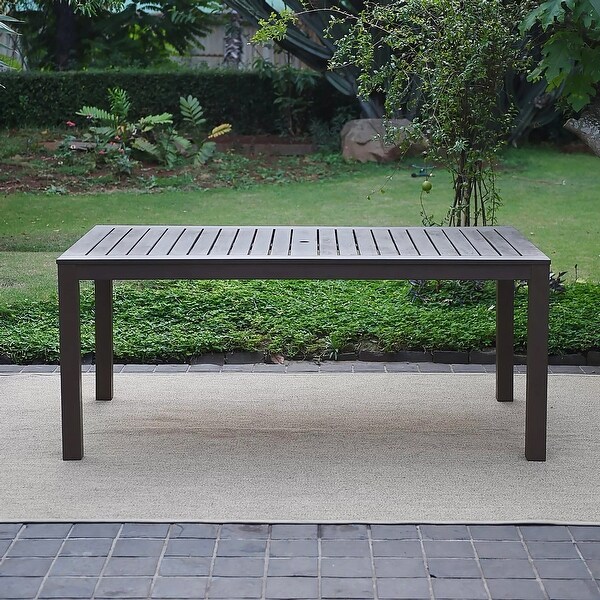 Cambridge Casual Arlington Rectangular Outdoor Dining Table