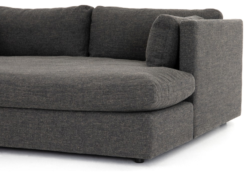 Archer Media Sofa  84 quot  Transitional   Sleeper Sofas   by Four Hands  Houzz