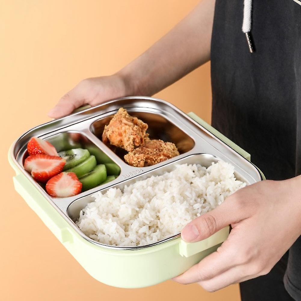 Bento Box Japanese Style For Kids Student Food Container Material Leak-proof Square Lunch Box With