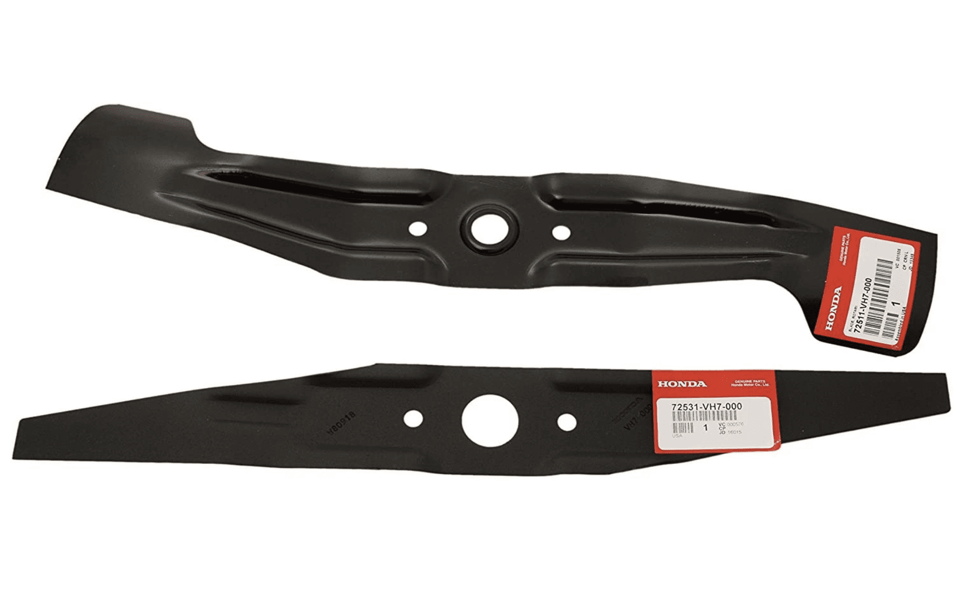 Honda 72531-VH7-000 + 72511-VL0-S00 Lawn Mower Blade Set