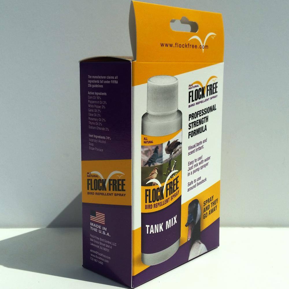 Flock Free Tank Mix Bird Repellent Spray RTM-001