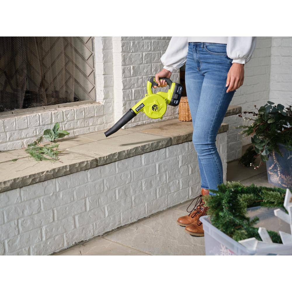 RYOBI ONE+ 18V Cordless Compact Workshop Blower (Tool Only) P755