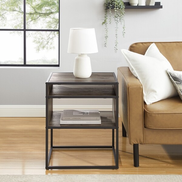 Middlebrook Designs Geller Open-shelf Side Table