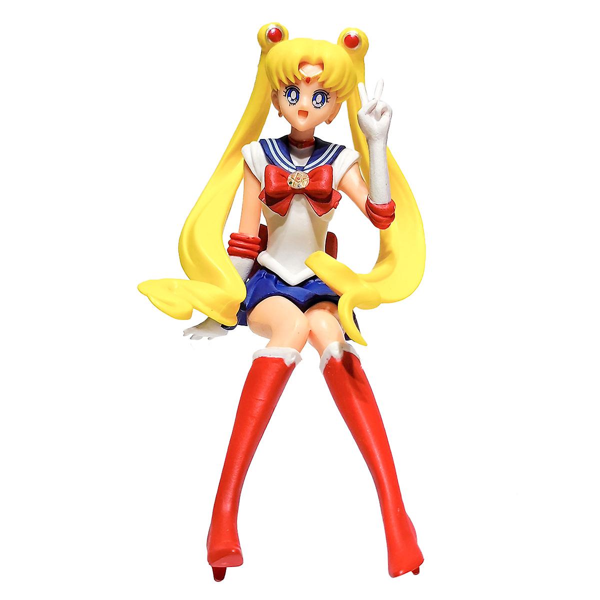 Sailor Moon Sitting Pose - Moon Hare