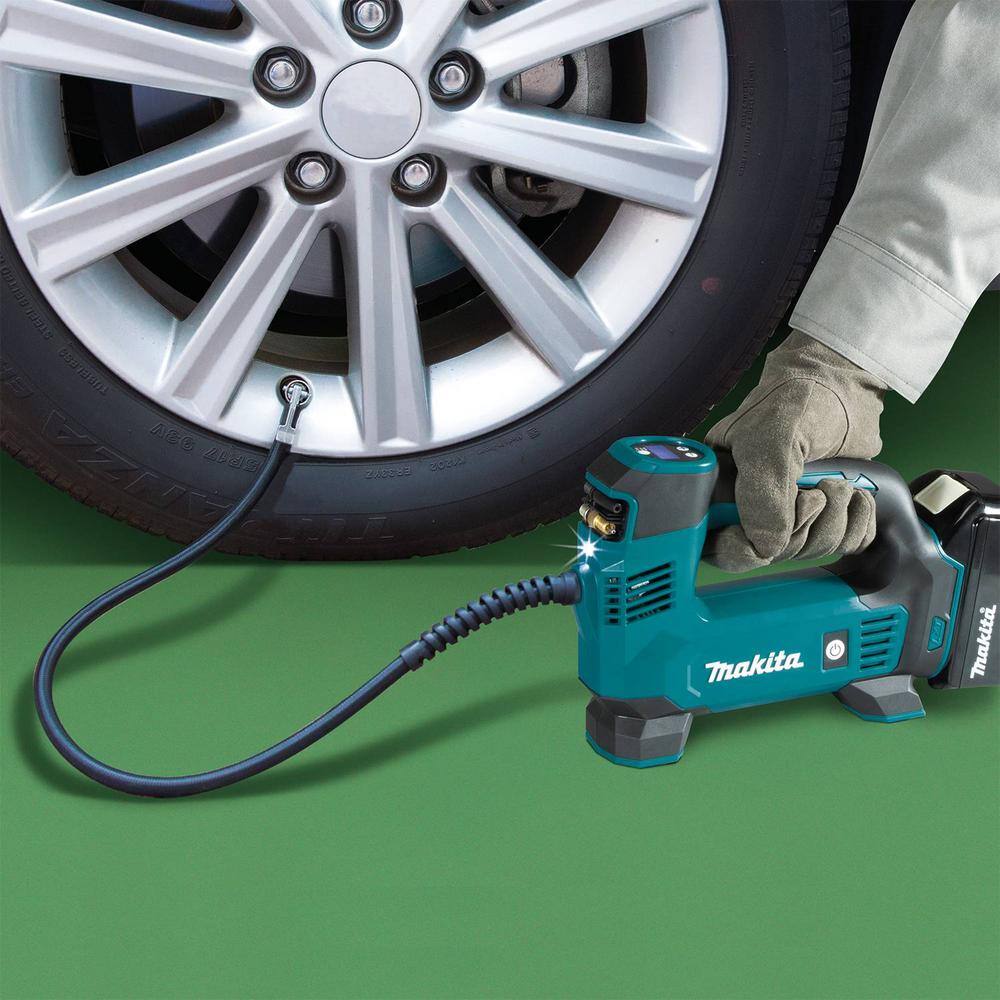 Makita 18V LXT Lithium-Ion Cordless Electric Portable Inflator Kit (1.5Ah) DMP180SYX