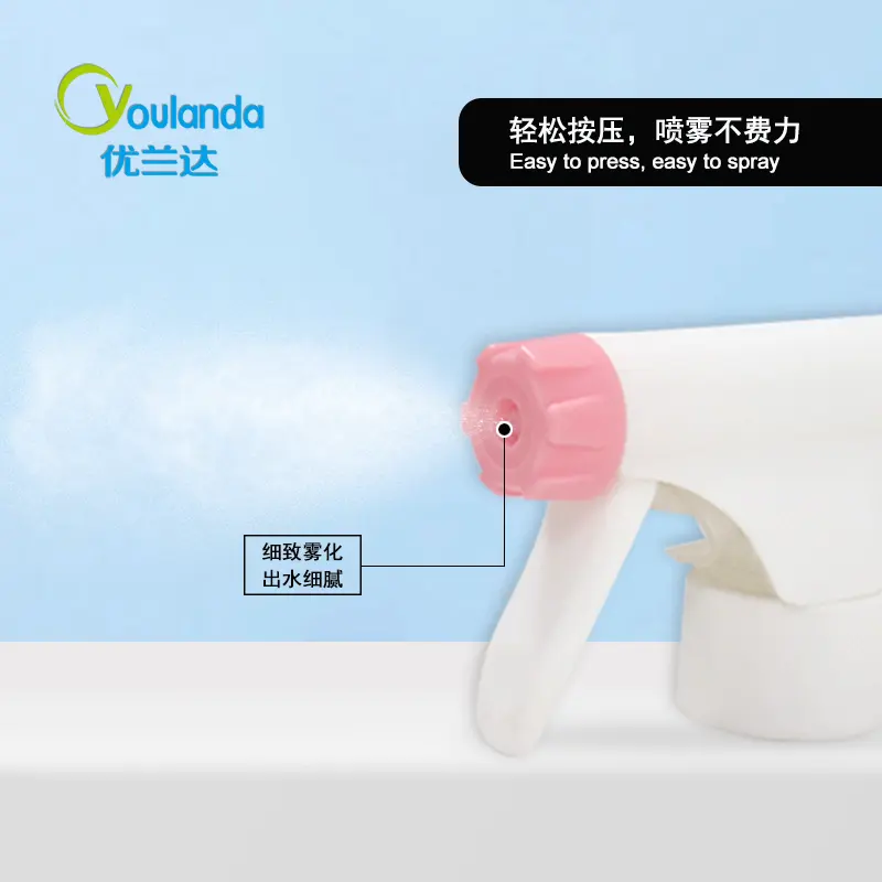 0.9 1.0ml/T trigger sprayers customize logo accept made in china