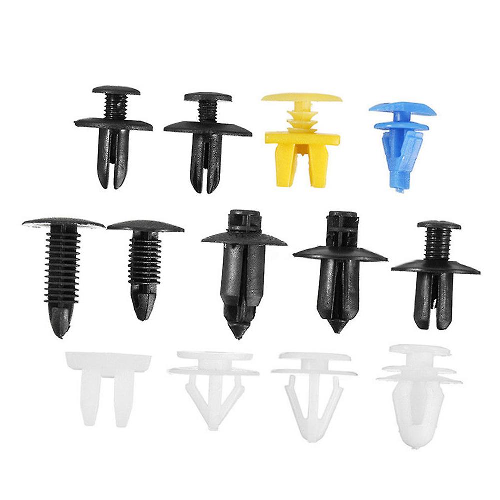 1 Car Body Plastic Push Pin Rivet Fasteners Trim Moulding Clip Assortments Kit