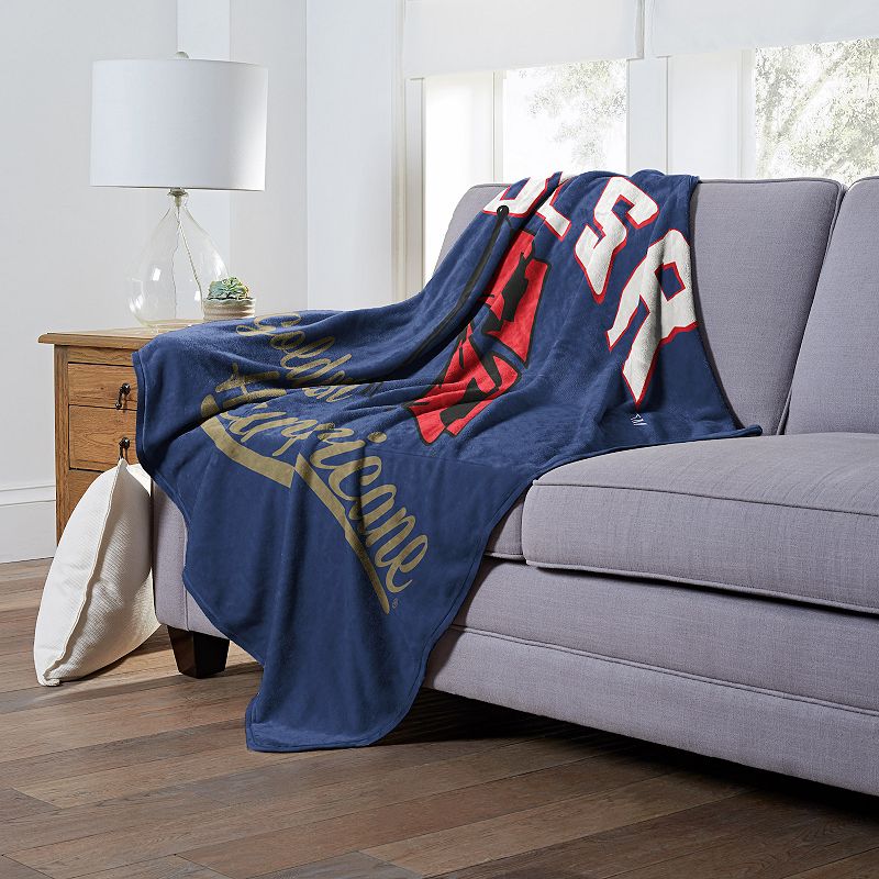 The Northwest Tulsa Golden Hurricane Alumni Silk-Touch Throw Blanket