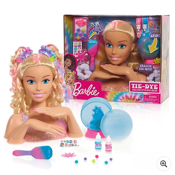 Barbie tie-dye deluxe styling head