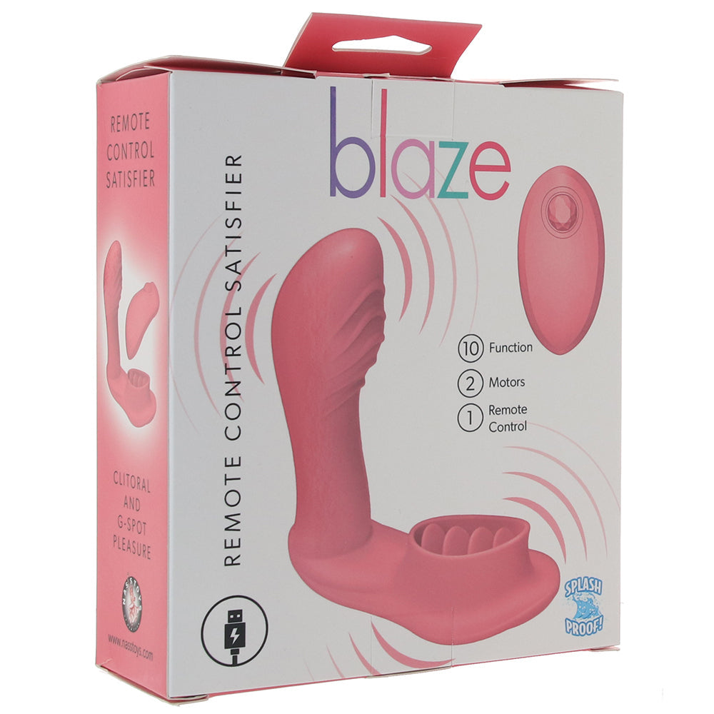 Blaze Remote Satisfier Vibe in Coral