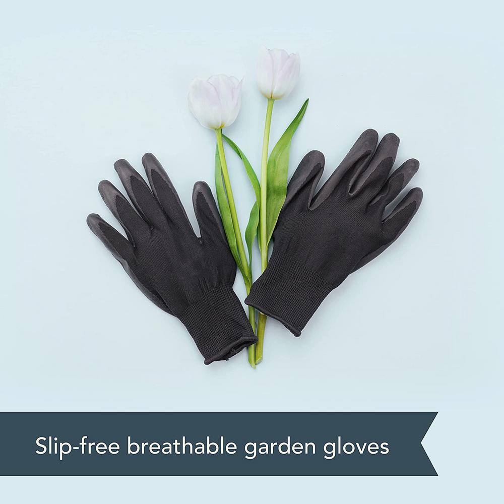 3-Piece Garden Tool Set Plants Tool Set Stainless Steel Starter Kit Garden Shears Garden Gloves Garden Trowel B0BFJWC144