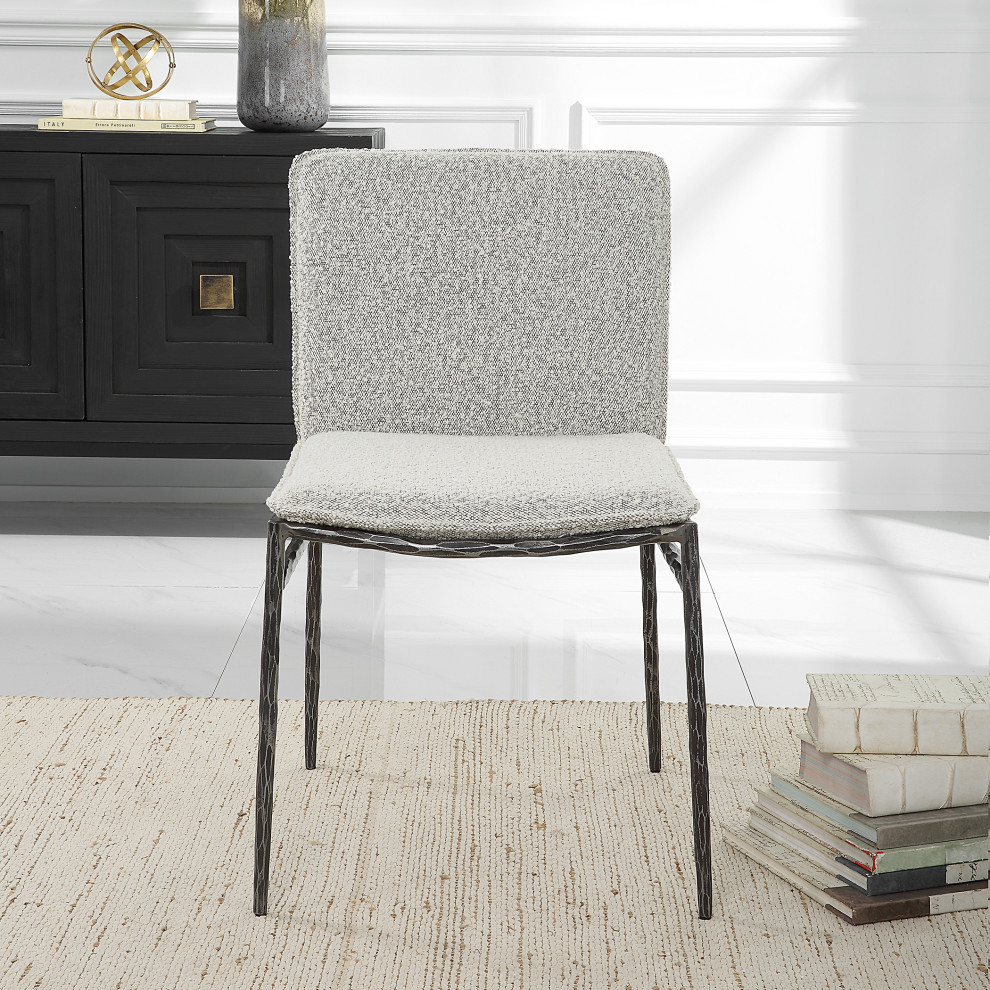 Jacobsen Gray Dining Chair   Dining Chairs   by Ownax  Houzz