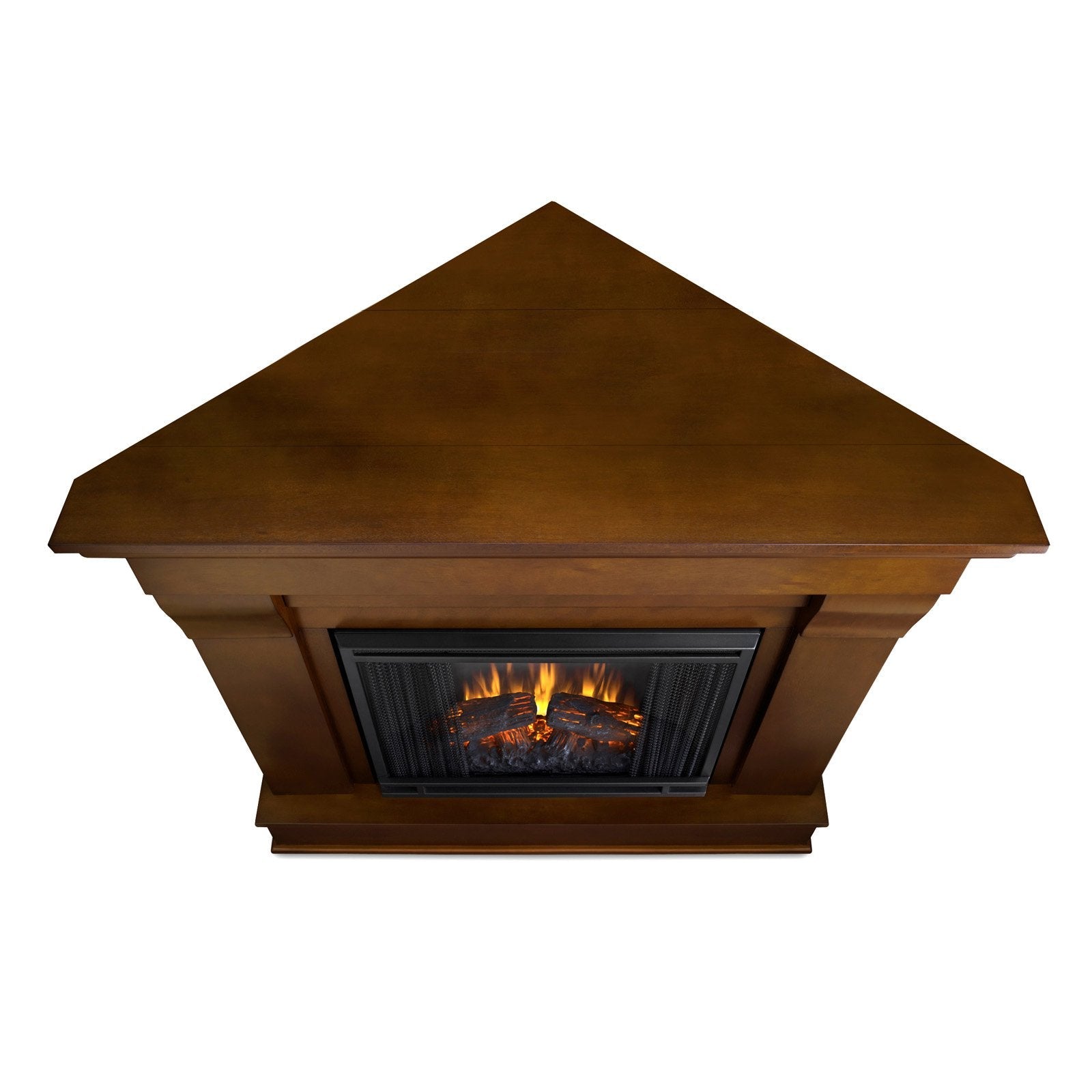 Real Flame Chateau Corner Electric Fireplace - Espresso