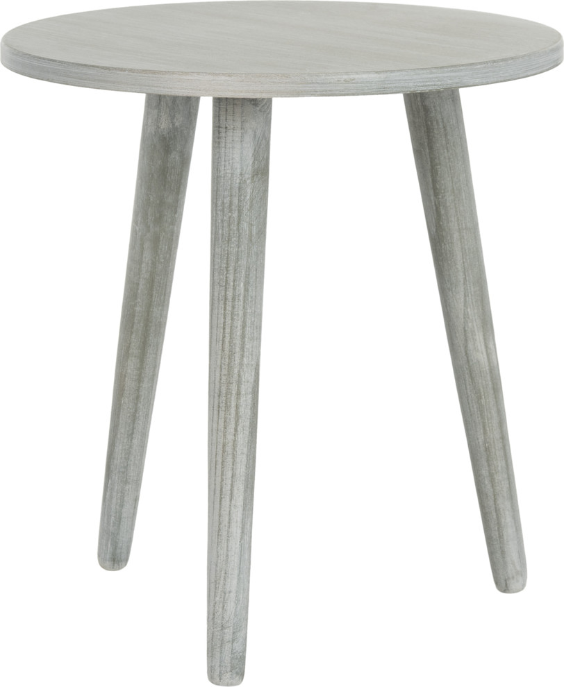 Safavieh Orion Round Accent Table   Midcentury   Side Tables And End Tables   by HedgeApple  Houzz