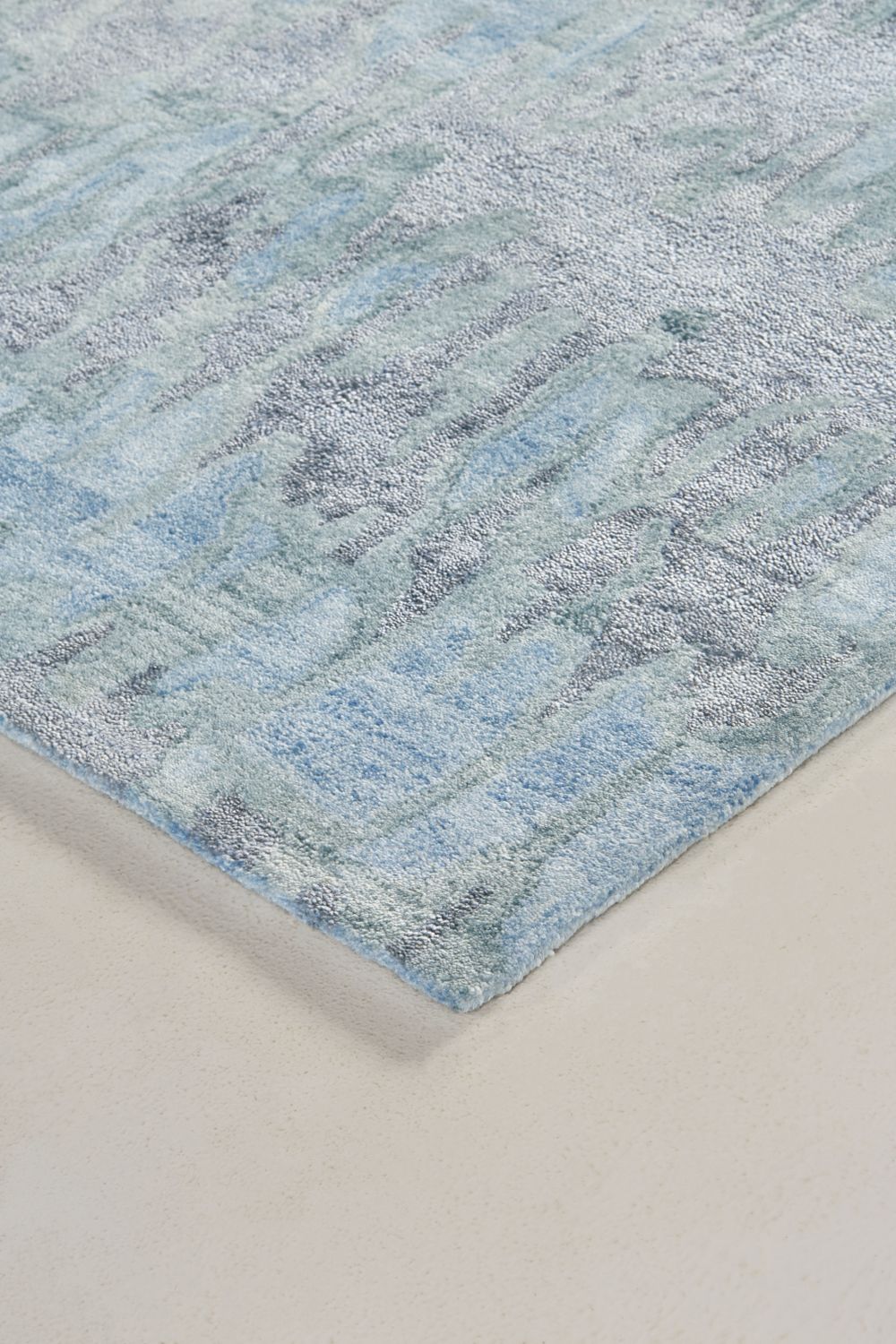 Orwell Hand Tufted Blue and Gray Rug by BD Fine