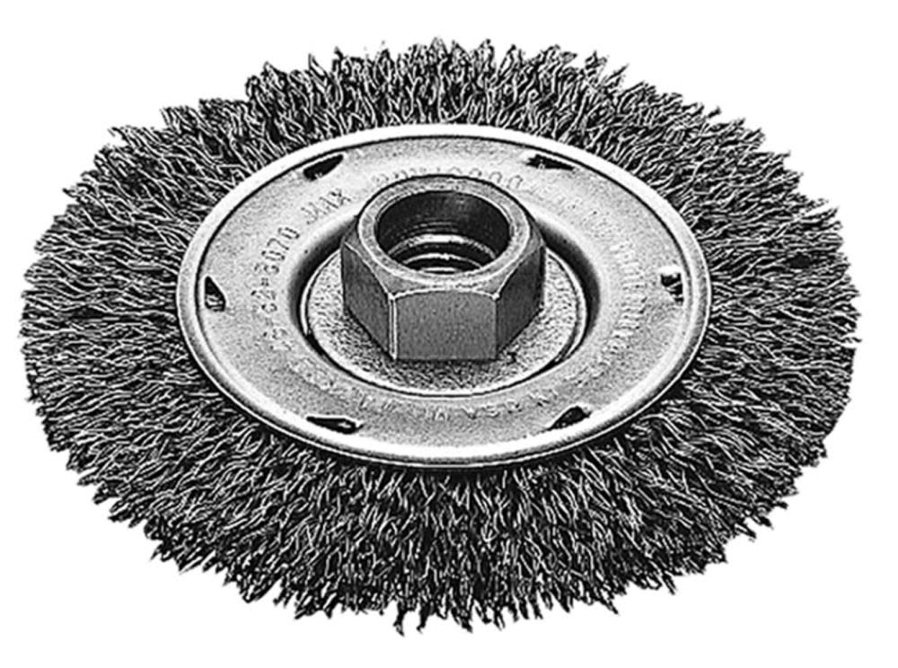 Milwaukee 4 in. Radial Crimped Wheel- Carbon Steel 48-52-5070 from Milwaukee