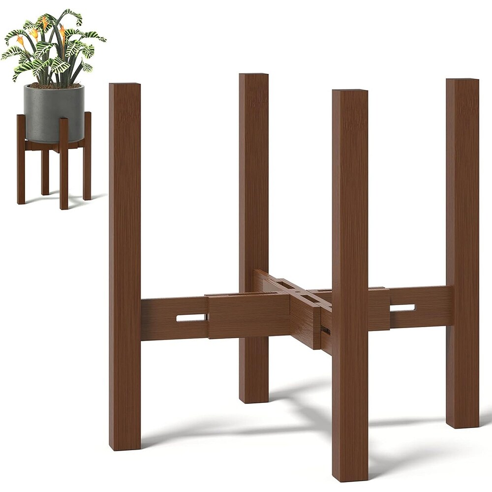 Adjustable Indoor Plant Holder Rack (1 Pack  Plant Stand Only)