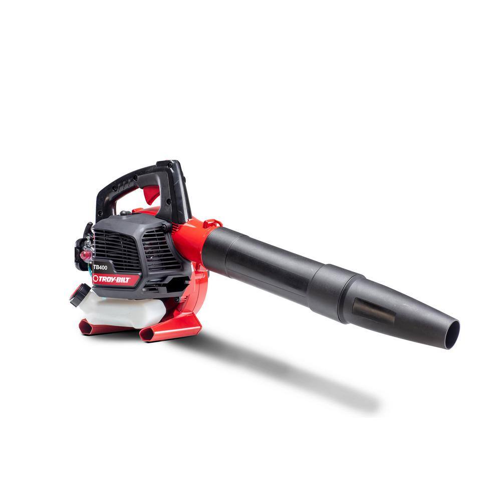 Troy-Bilt 180 MPH 400 CFM 2-Cycle 25 cc Gas Handheld Leaf Blower TB400