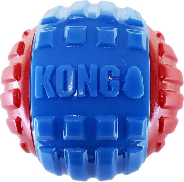 KONG CoreStrength Rattlez Ball Dog Toy