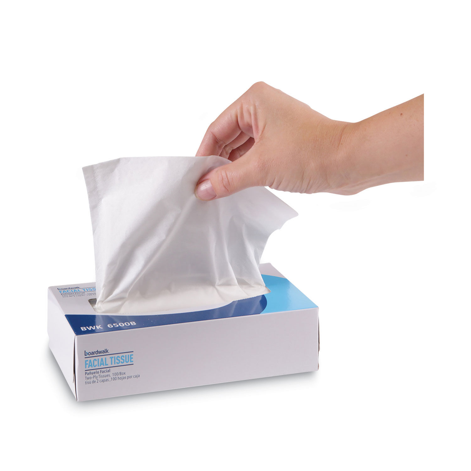 Office Packs Facial Tissue by Boardwalkandreg; BWK6500B