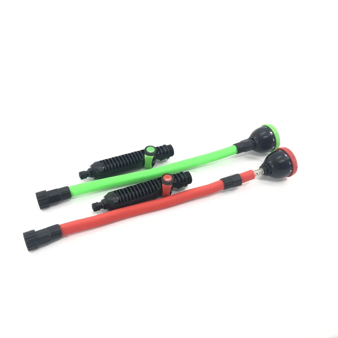 10 Patterns Sprayer High Pressure Water Gun 360 Degree Angle Flexible Garden Watering Wand Bendable Sprayer