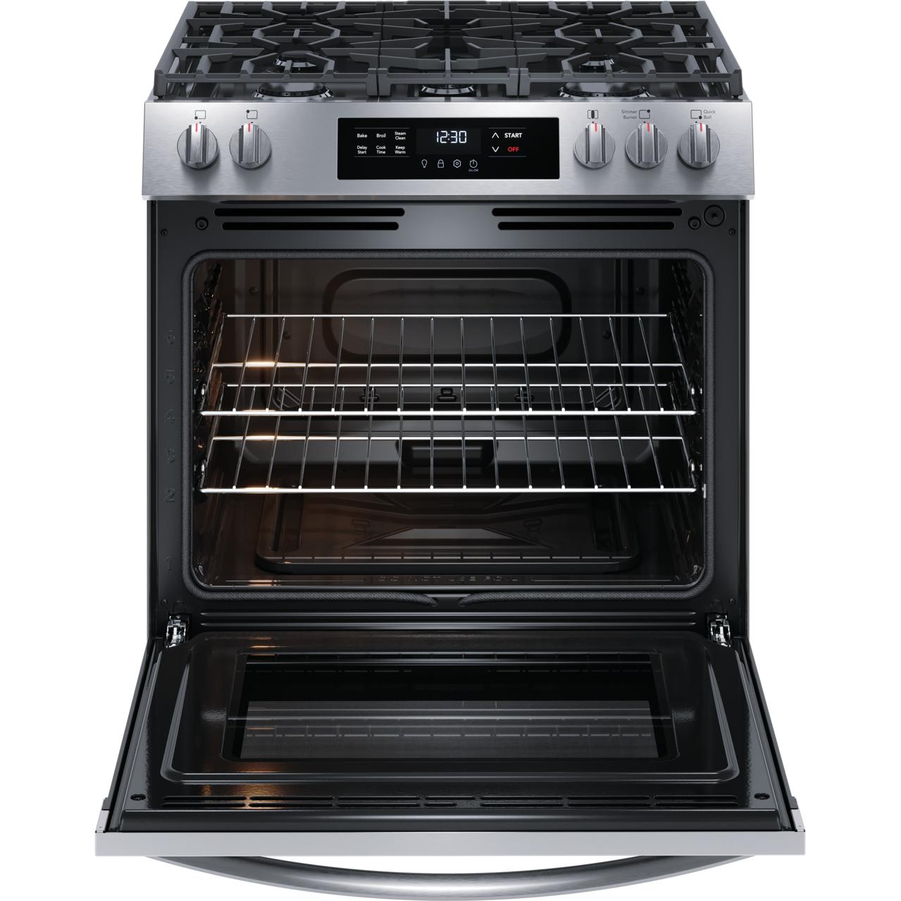 Frigidaire 30-inch Freestanding Gas Range FCFG3062AS