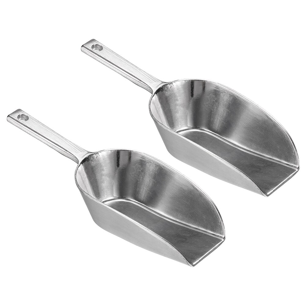 2Pcs Ice Scoops Aluminum 5.12\