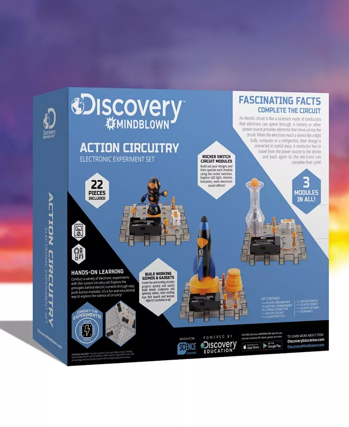 Discovery #MINDBLOWN Toy Circuitry Action Experiment Set Small