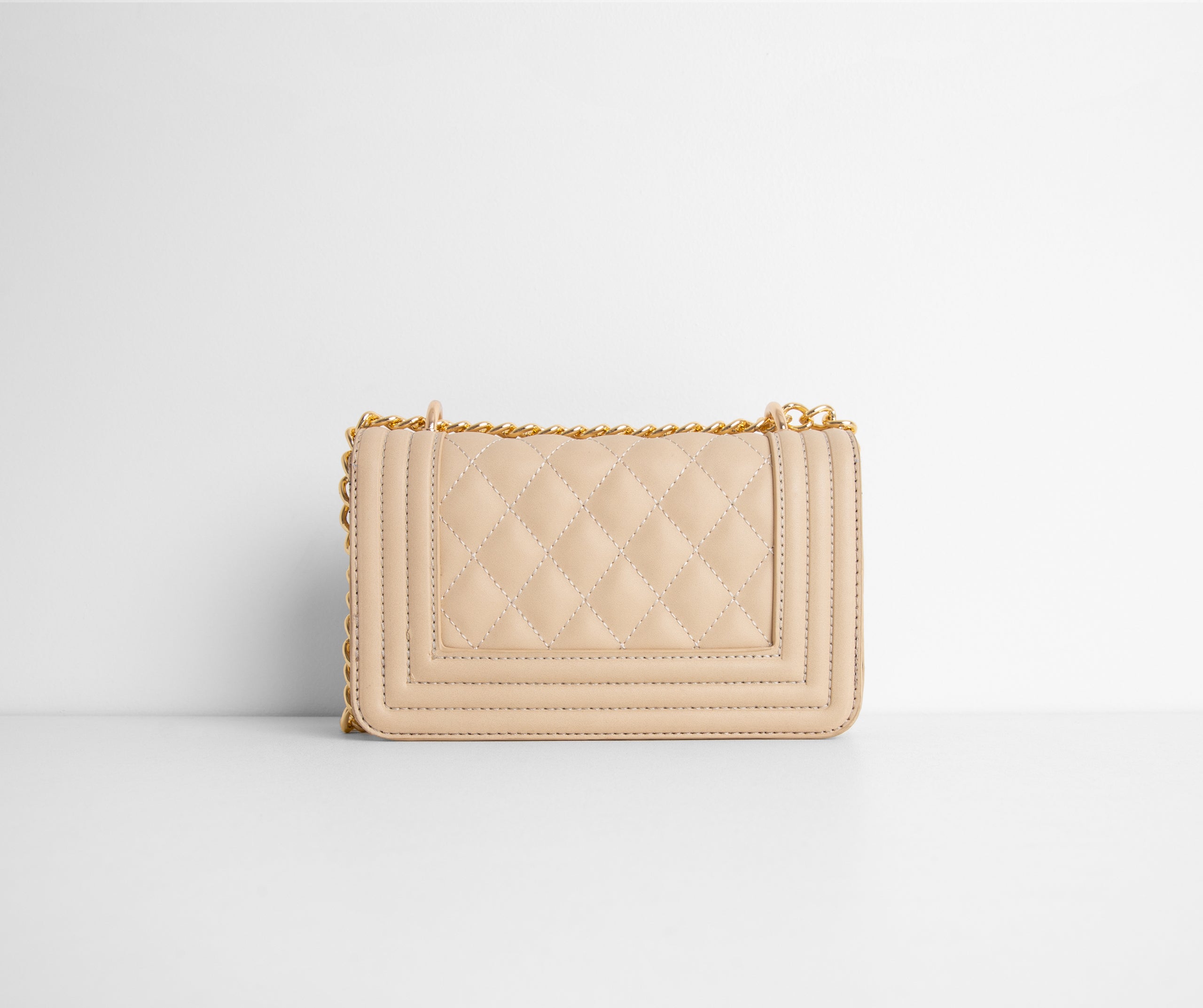 One Day At A Time Quilted Cross-Body Purse