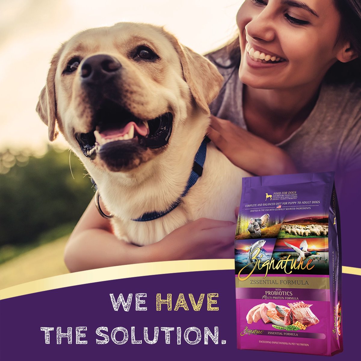 Zignature Zssential Multi-Protein Formula Dry Dog Food