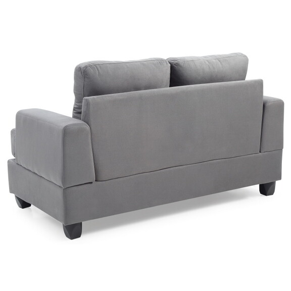 Glory Furniture Sandridge G513A L Loveseat  GRAY B...