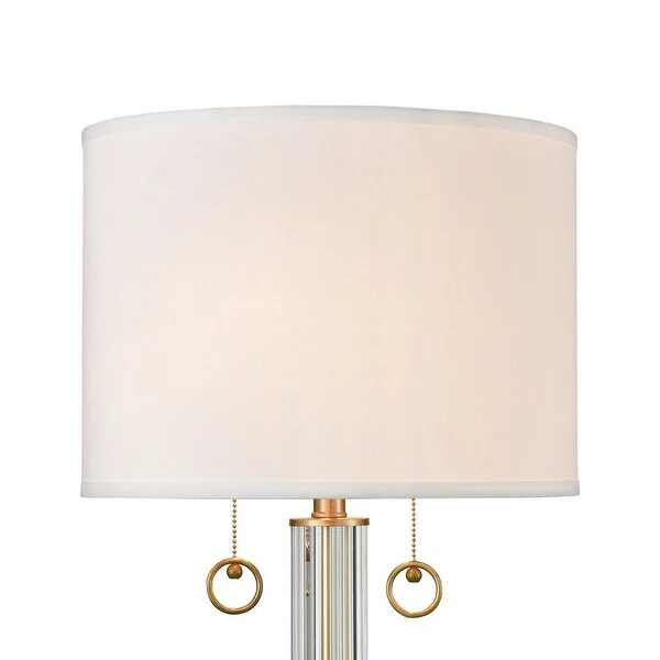 Cannery Row 2-Light Table Lamp in Glass