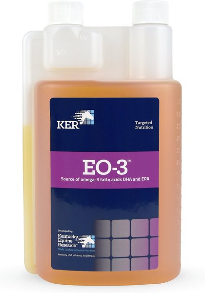 Kentucky Equine Research EO-3 Horse Supplement， 32-oz bottle