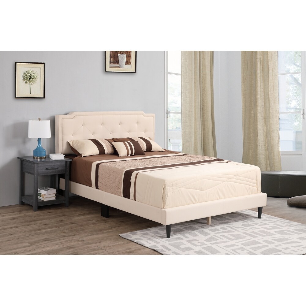 Deb Adjustable Queen Panel Bed