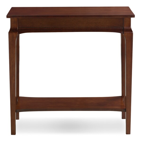 KD Furnishings Brown Wood Hall Table