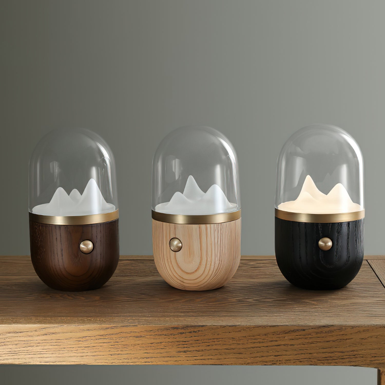 Mountain Peak Night Table Lamp