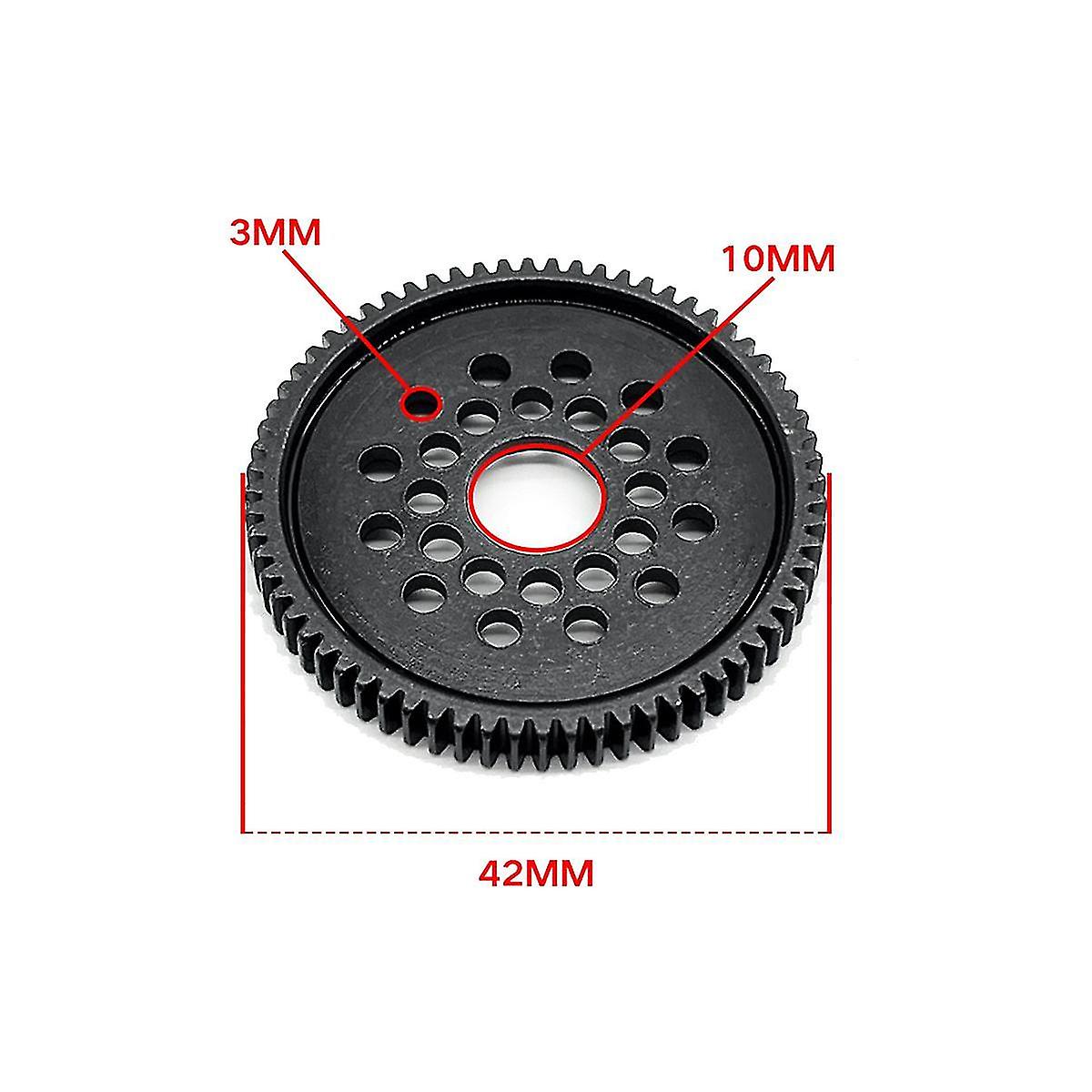 Metal Gear For 51423 Metal Tooth Gear 06m/68t Routine Maintenance Part Xv01/ff04