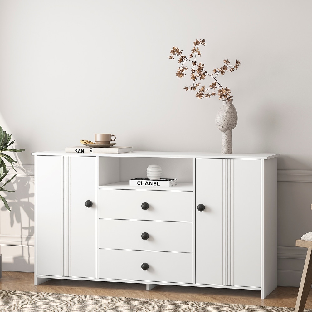 Sideboard Buffet Cabinet with Storage with Drawer and Doors  47\