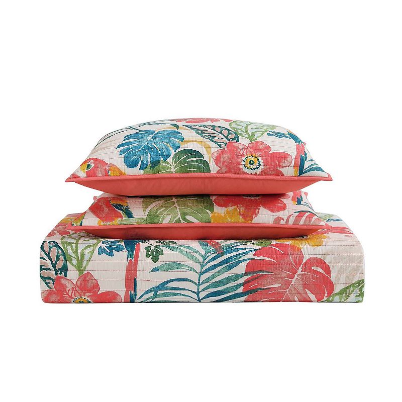 Oceanfront Resort Coco Paradise Quilt Set