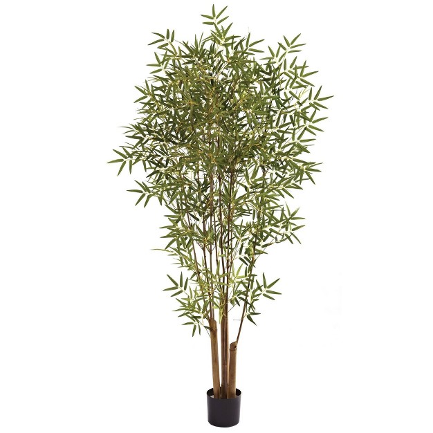 Nearly Natural 6-ft Japanese Bamboo Tree