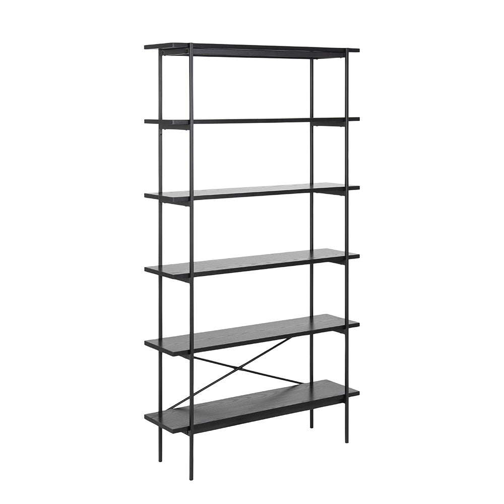 KREMAN Shelving Unit 94cm - Black