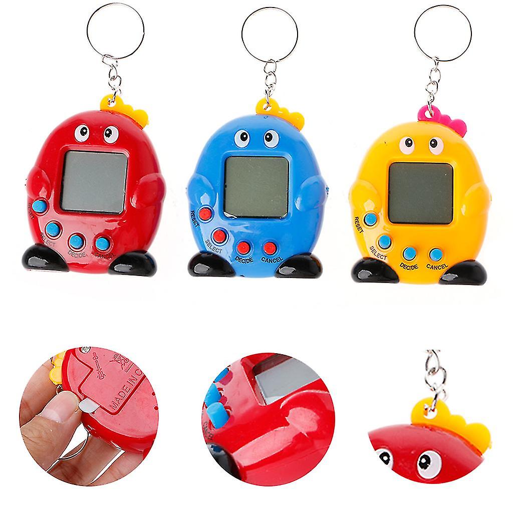 Cartoon Penguin Electronic Pet Mini Hand-hold Game Machine Gifts Toys