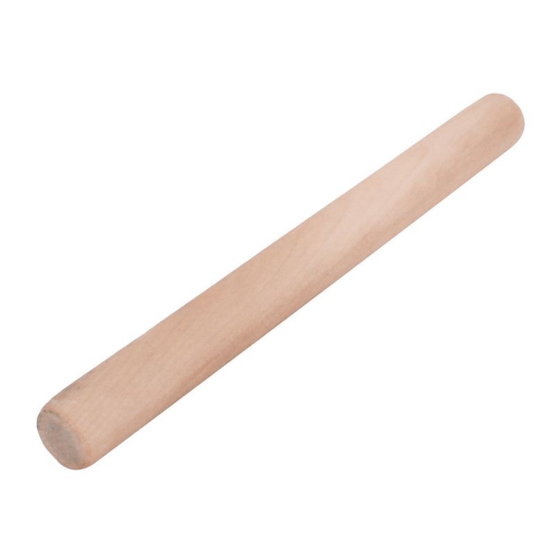 Restaurant Houseware Handy Wooden Stick Noodles Dough Pastry Rolling Pin Wood Color