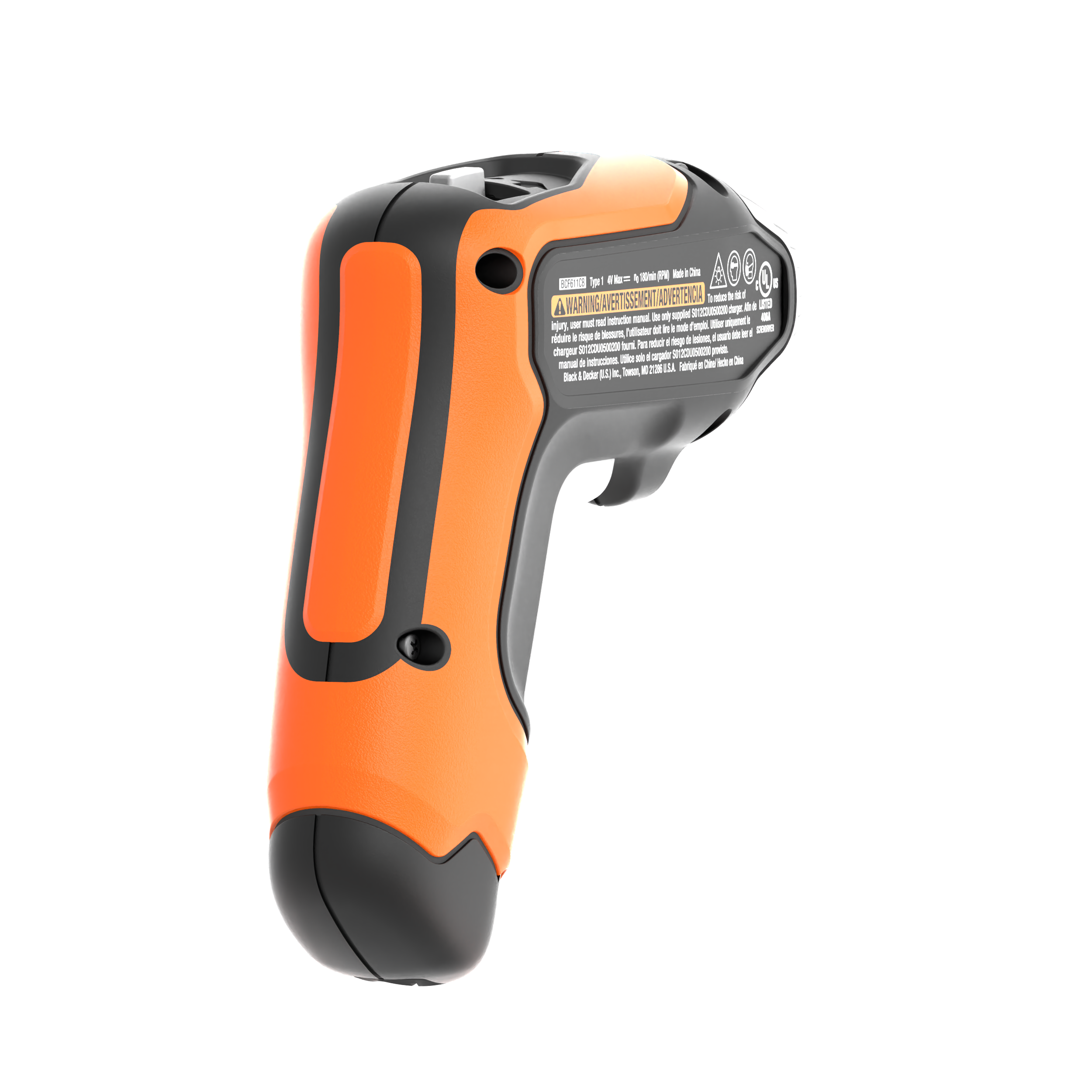 4V MAX* Cordless Screwdriver with 1-inch Screwdriver Bits