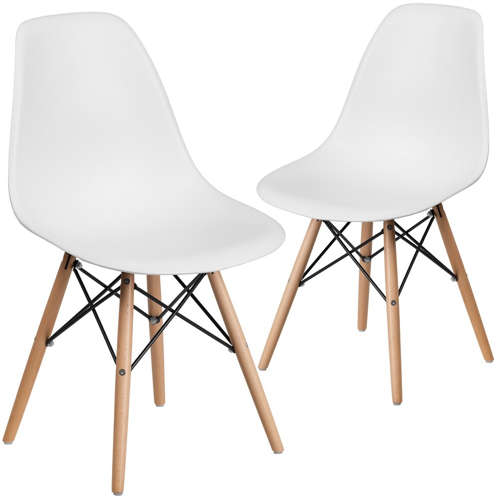 Mid century Modern Eiffel Chair (Set of 2)