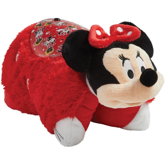 Disney Minnie Mouse Sleeptime Lite Plush Led Kids x27 Nightlight Red Pillow Pets