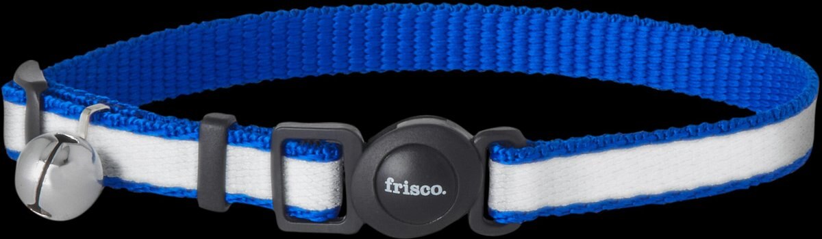 Frisco Polyester Personalized Reflective Cat Collar with Bell