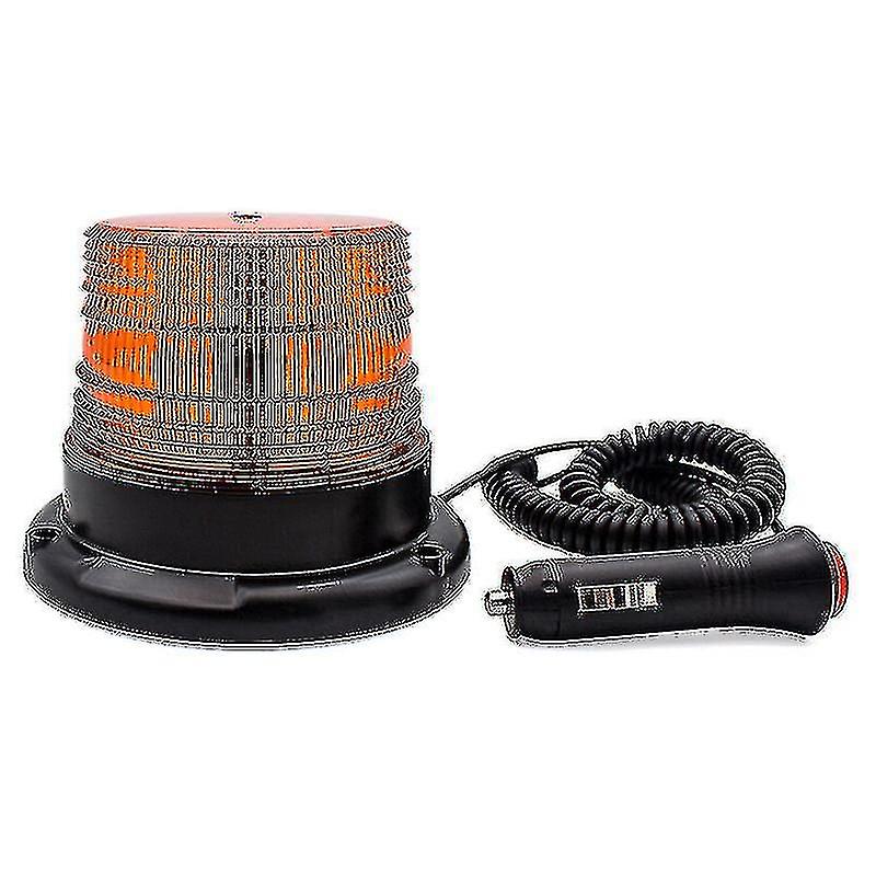 12v Led Wireless Strobe Light Magnetic Flashing Emergency Signal Lights (orange)